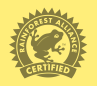 Zertifikate - Rainforest Alliance